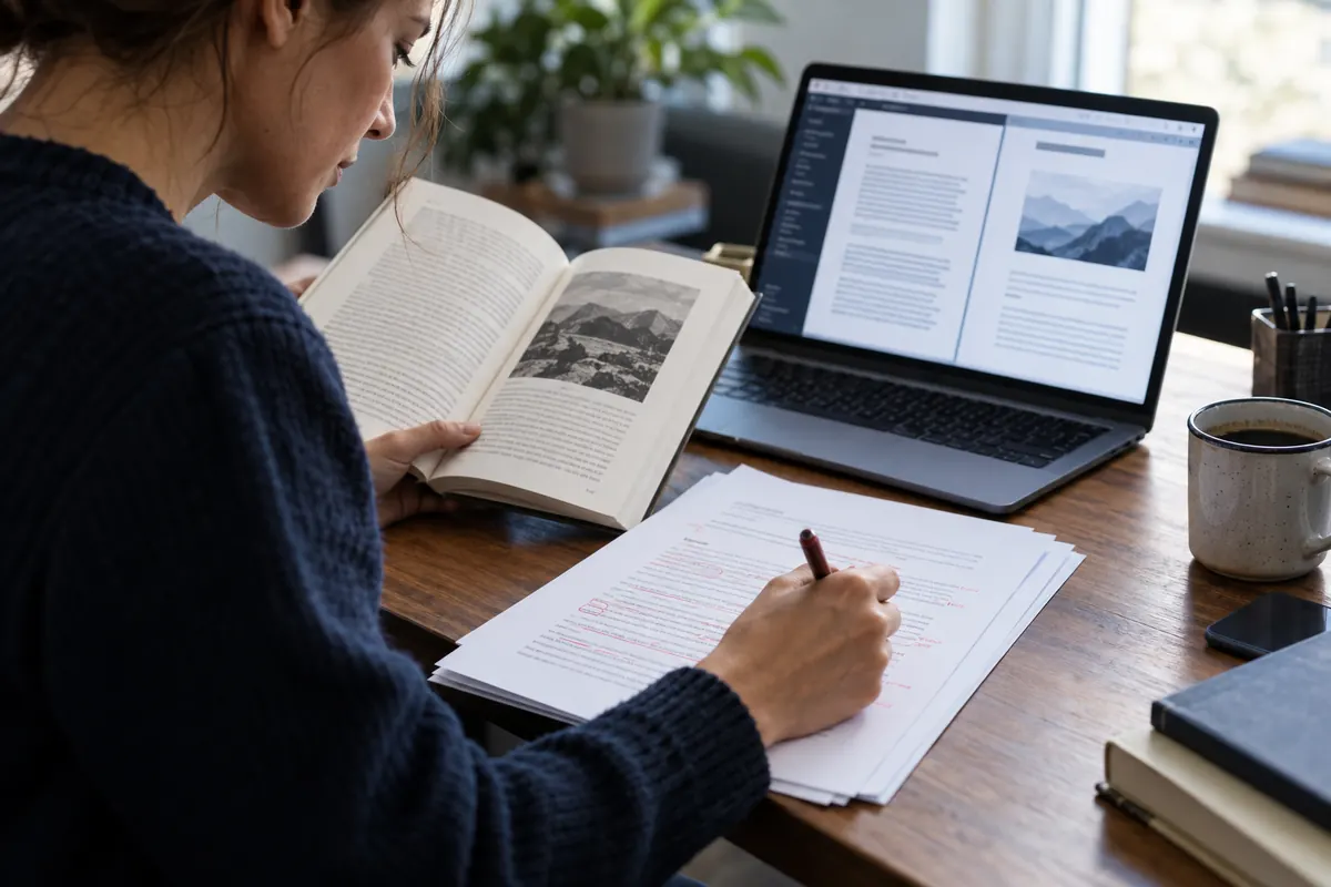 Relecture humaine d’un contenu généré par IA à partir de documents sources