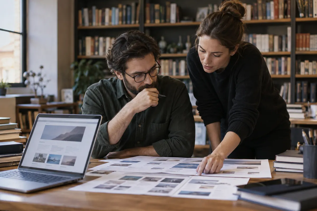 Search analyst reviewing crawl paths