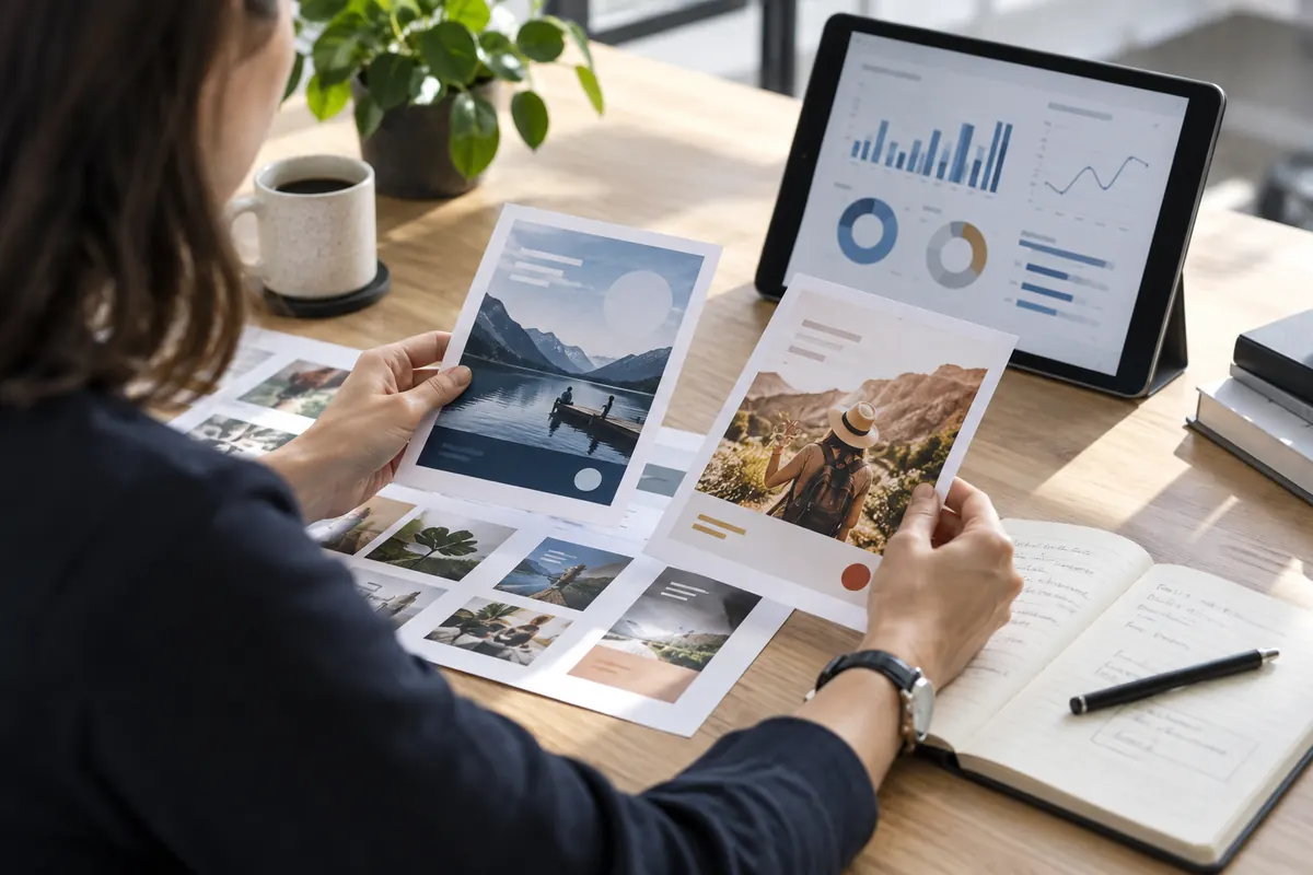 Comparing advertising creative variants and campaign performance results