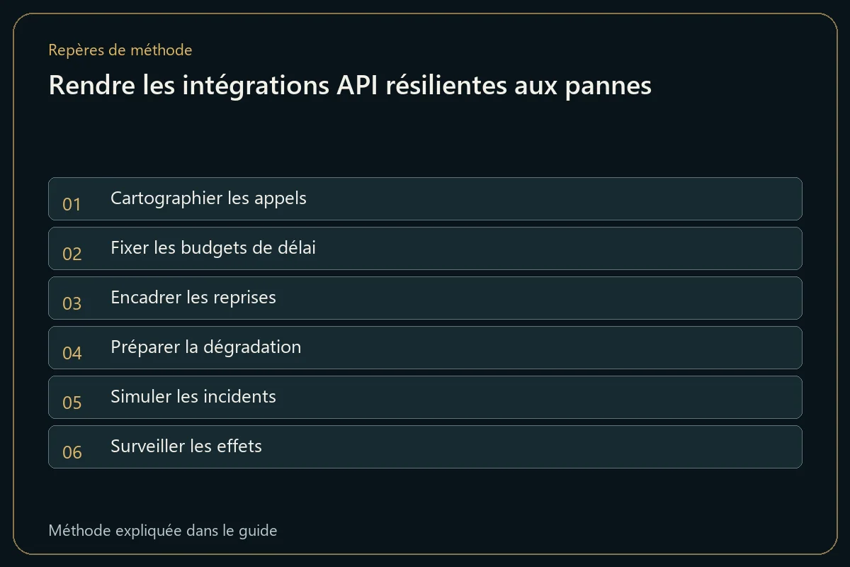 Rendre les intégrations API résilientes aux pannes