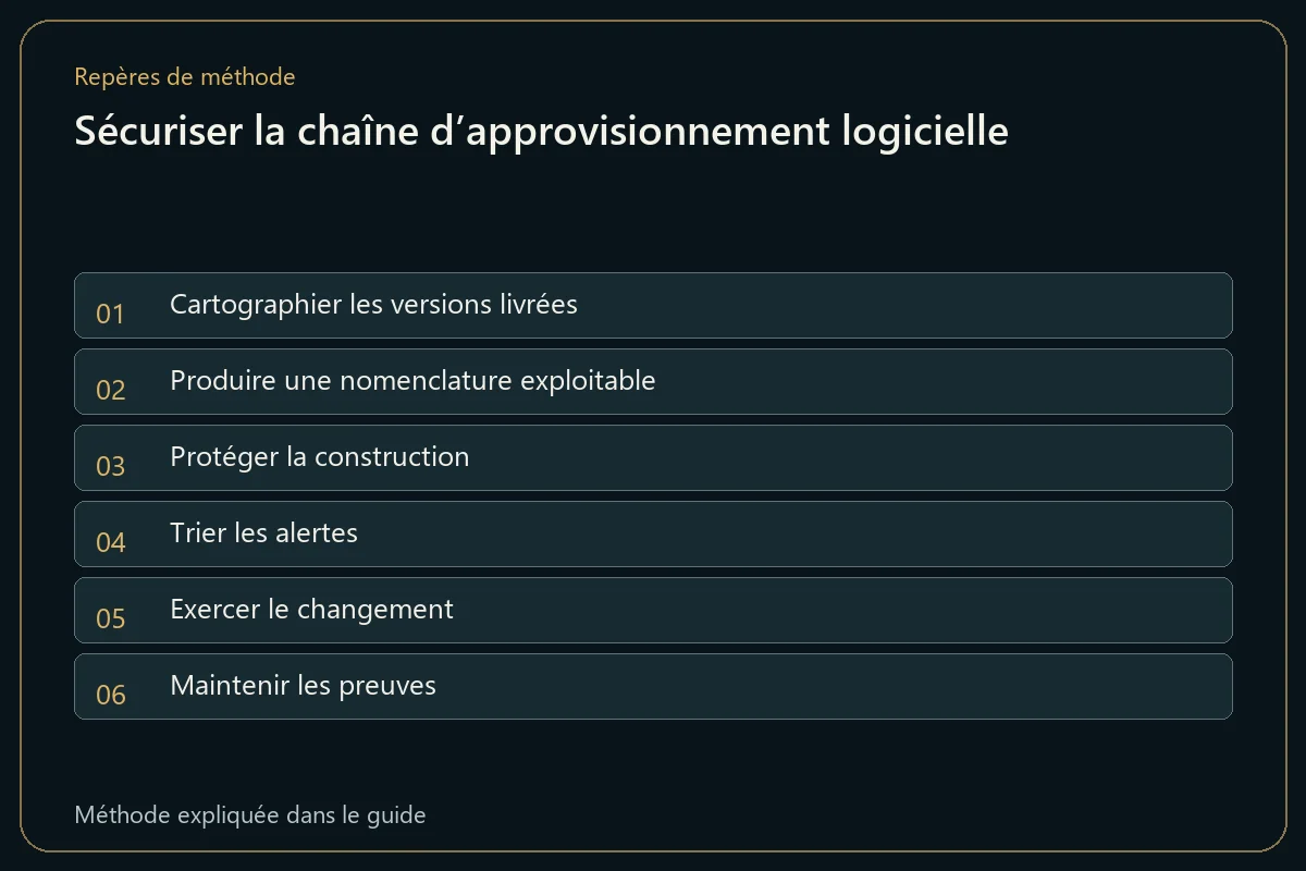 Sécuriser la chaîne d’approvisionnement logicielle