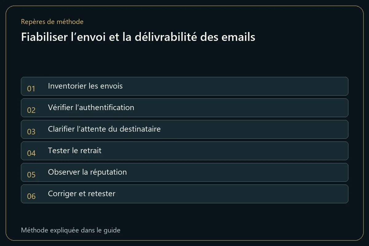 Fiabiliser l’envoi et la délivrabilité des emails