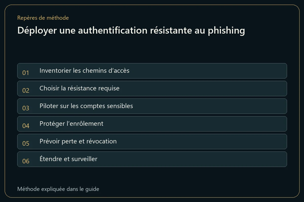 Déployer une authentification résistante au phishing
