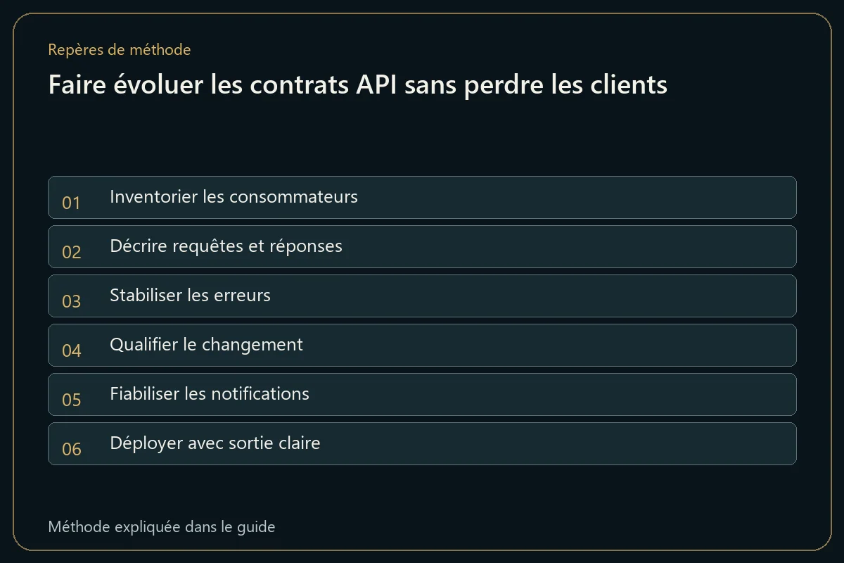 Faire évoluer les contrats API sans perdre les clients