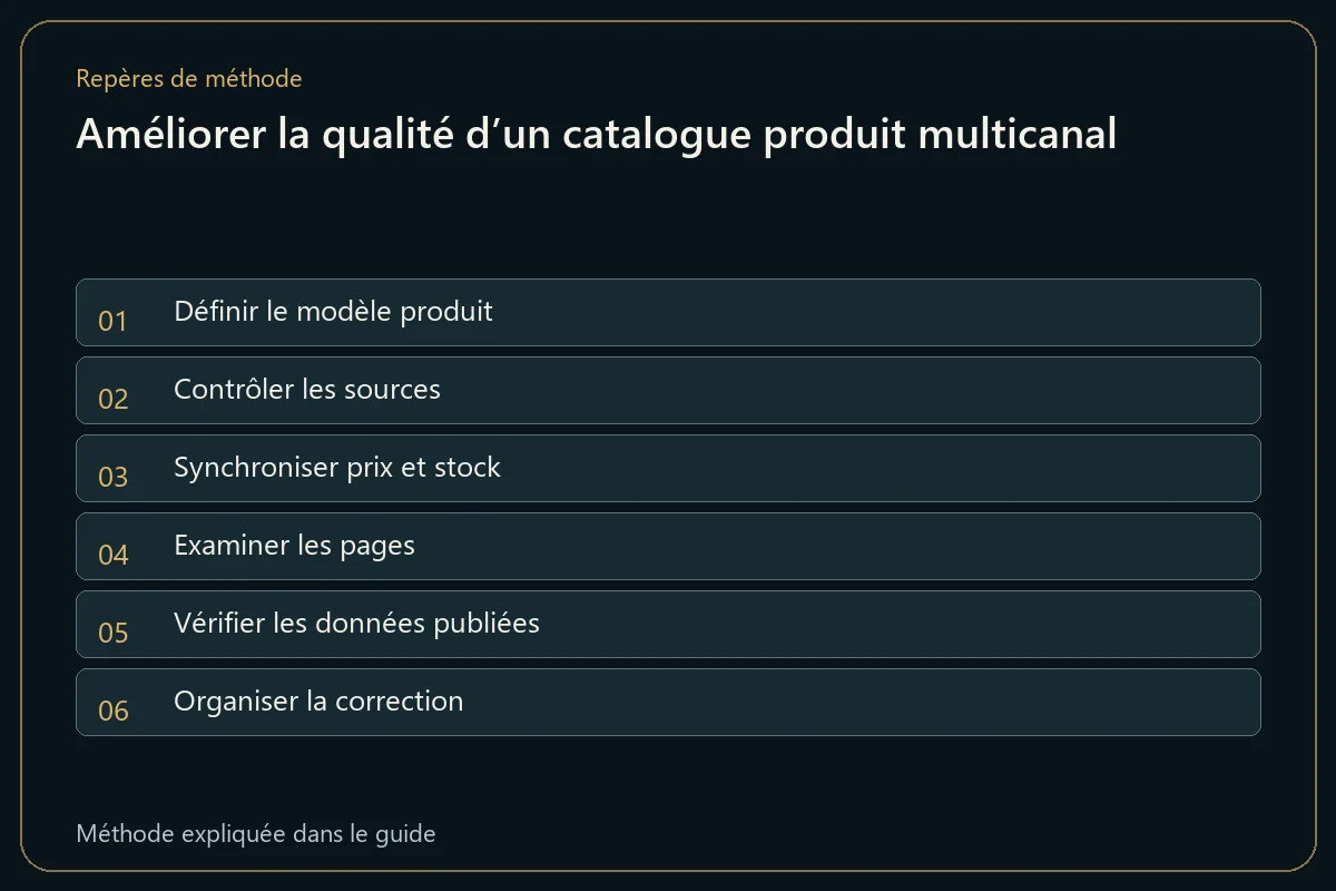 Améliorer la qualité d’un catalogue produit multicanal