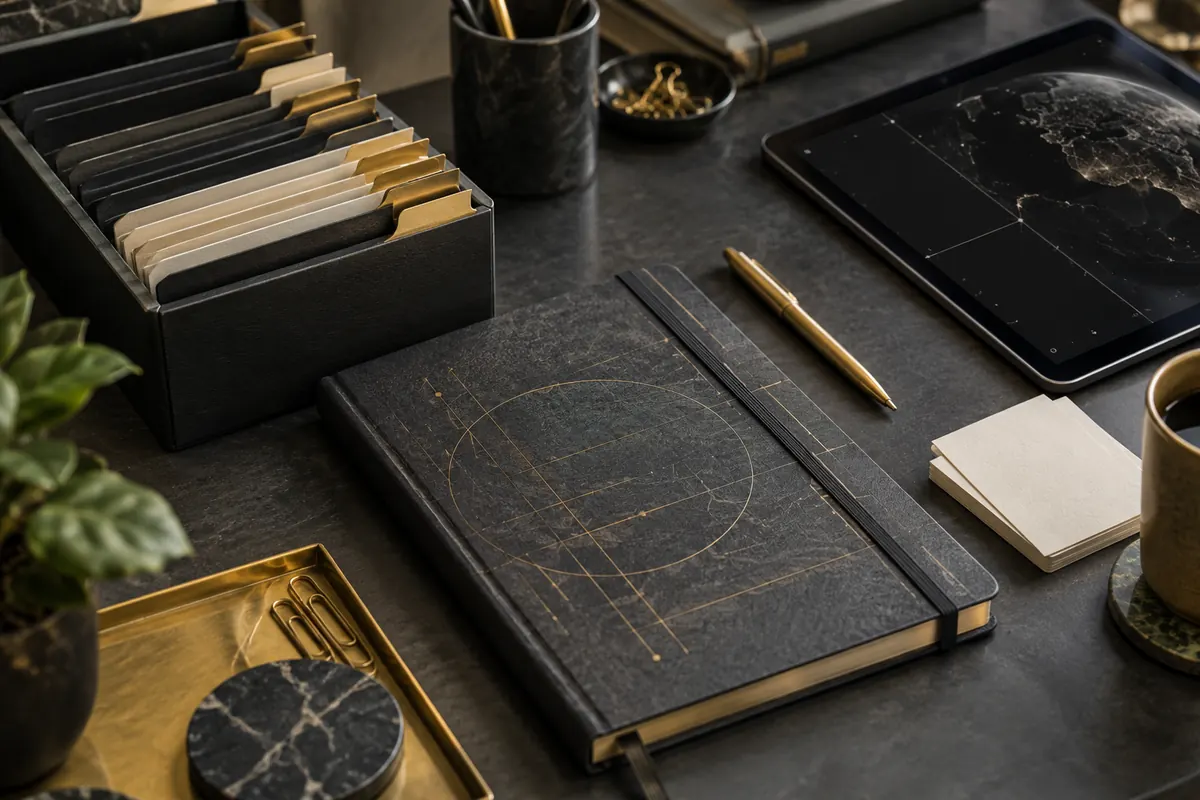 Documents and a pen on a desk