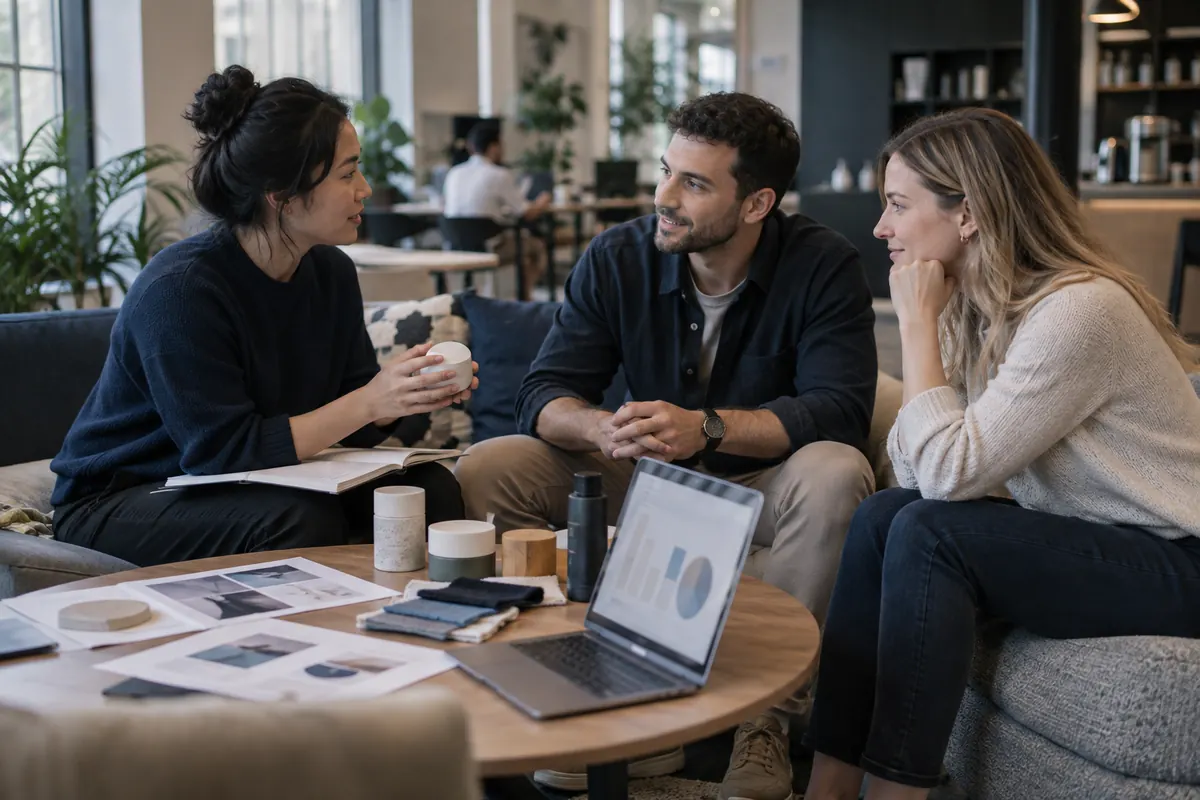 Customer interview informing buyer personas and personalised marketing