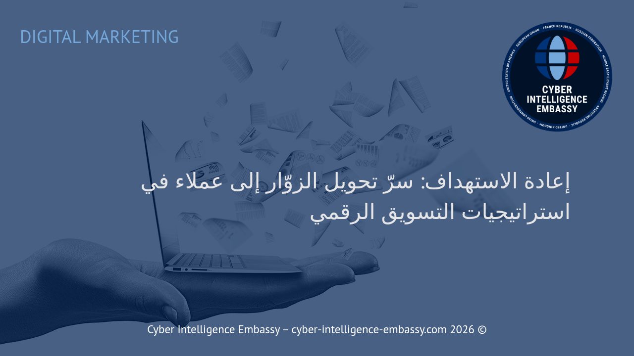 إعادة الاستهداف: سرّ تحويل الزوّار إلى عملاء في استراتيجيات التسويق الرقمي