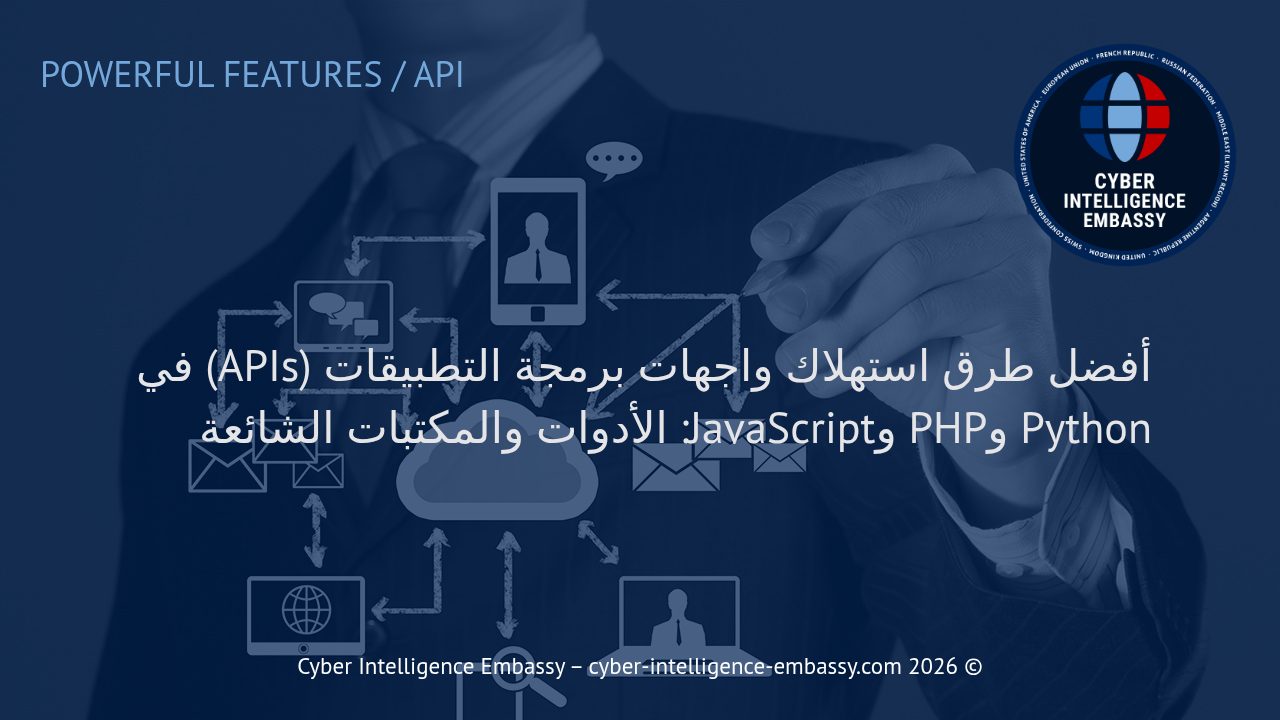 أفضل طرق استهلاك واجهات برمجة التطبيقات (APIs) في Python وPHP وJavaScript: الأدوات والمكتبات الشائعة