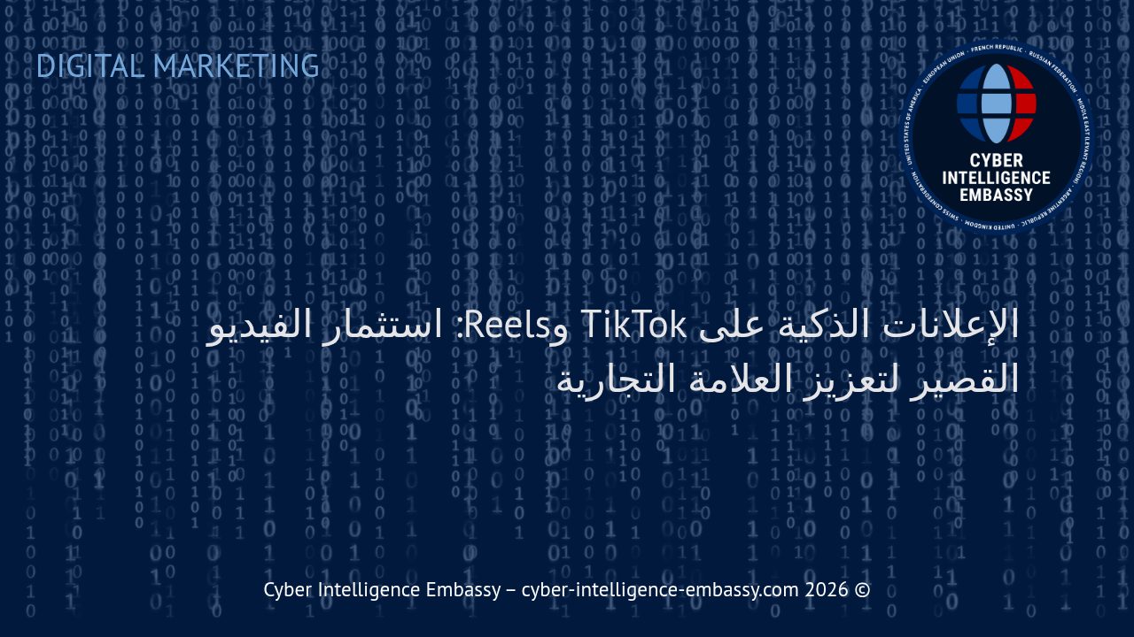 الإعلانات الذكية على TikTok وReels: استثمار الفيديو القصير لتعزيز العلامة التجارية