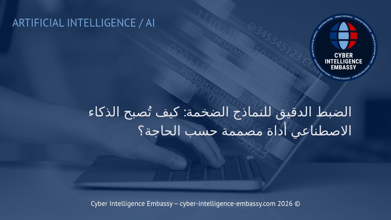 الضبط الدقيق للنماذج الضخمة: كيف تُصبح الذكاء الاصطناعي أداة مصممة حسب الحاجة؟