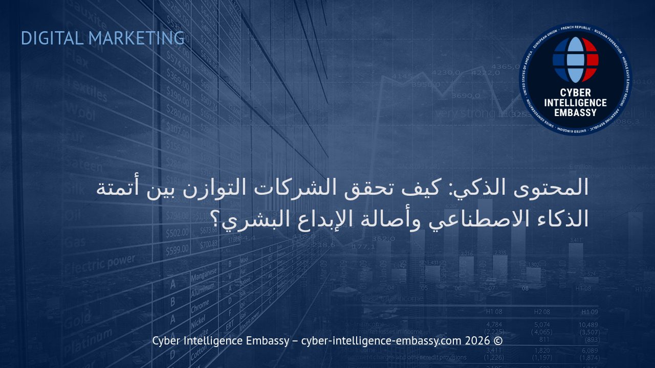 المحتوى الذكي: كيف تحقق الشركات التوازن بين أتمتة الذكاء الاصطناعي وأصالة الإبداع البشري؟