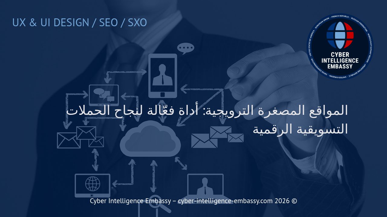 المواقع المصغرة الترويجية: أداة فعّالة لنجاح الحملات التسويقية الرقمية