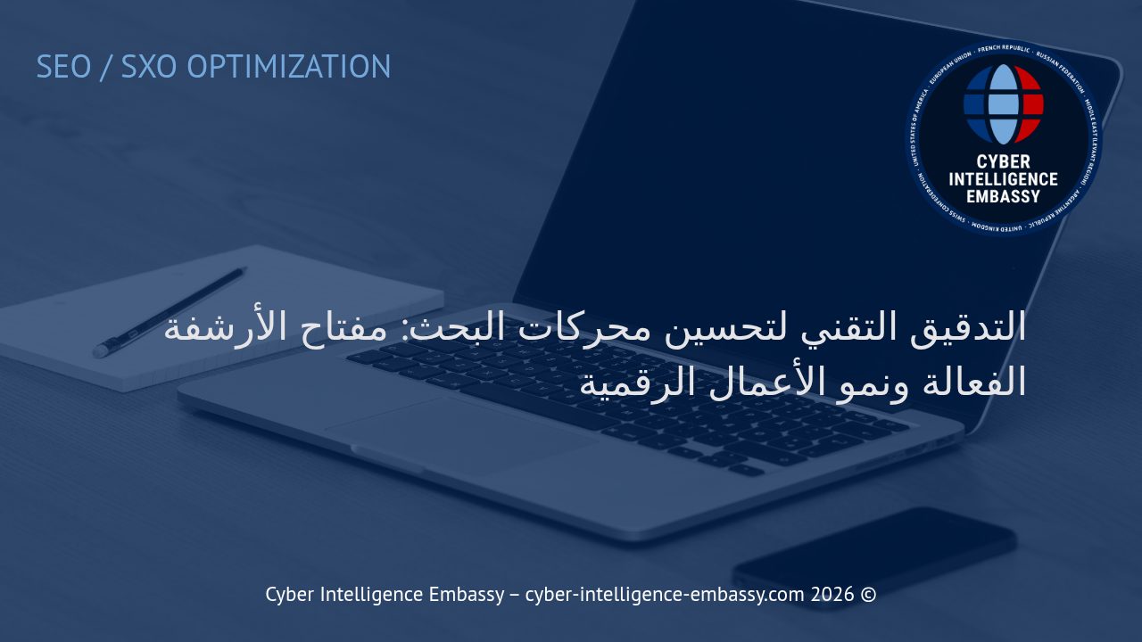 التدقيق التقني لتحسين محركات البحث: مفتاح الأرشفة الفعالة ونمو الأعمال الرقمية