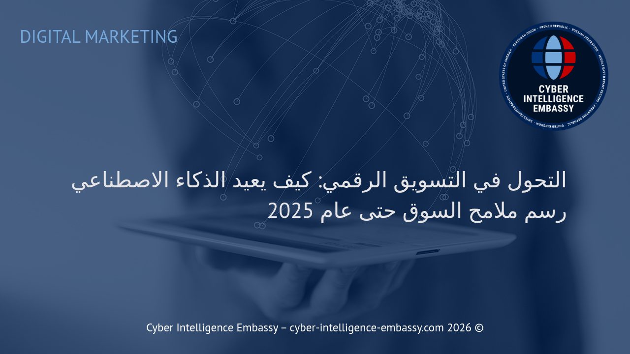 التحول في التسويق الرقمي: كيف يعيد الذكاء الاصطناعي رسم ملامح السوق حتى عام 2025