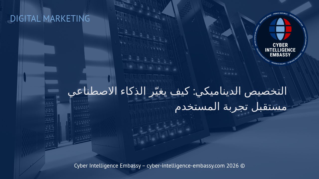 التخصيص الديناميكي: كيف يغيّر الذكاء الاصطناعي مستقبل تجربة المستخدم