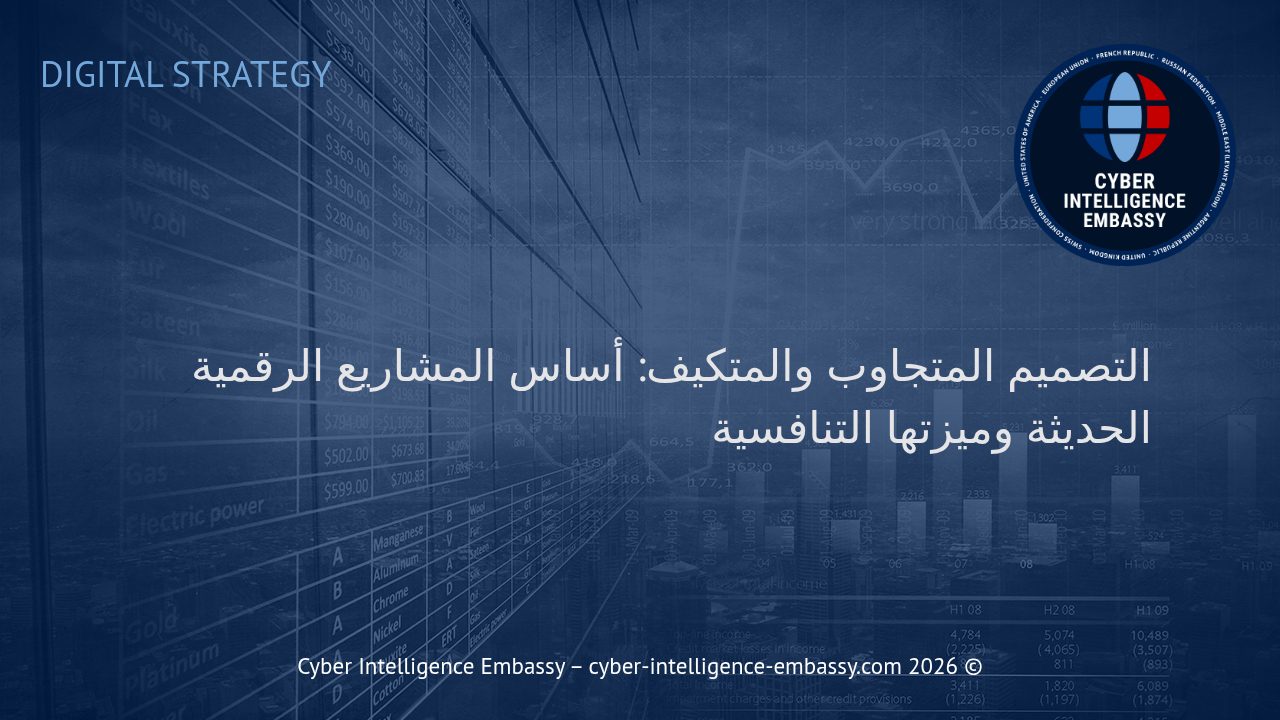 التصميم المتجاوب والمتكيف: أساس المشاريع الرقمية الحديثة وميزتها التنافسية