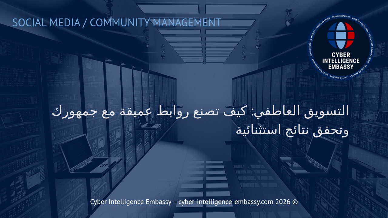 التسويق العاطفي: كيف تصنع روابط عميقة مع جمهورك وتحقق نتائج استثنائية