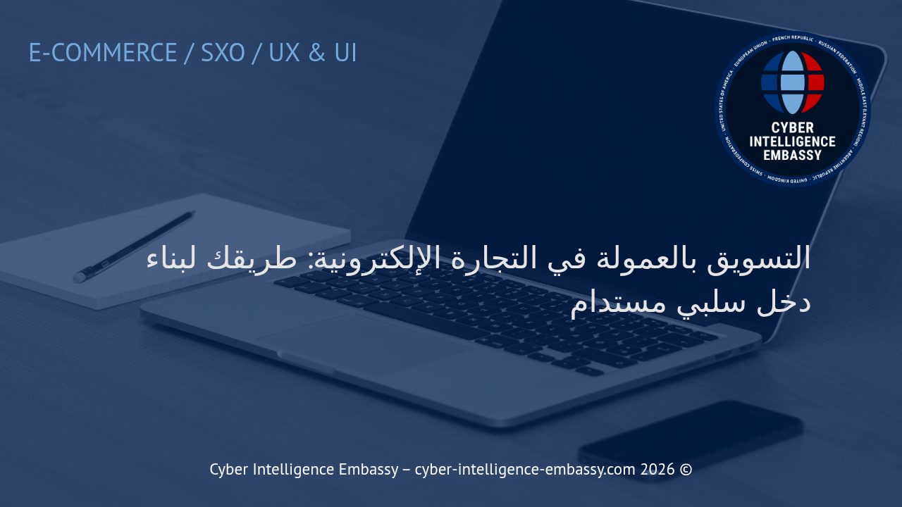 التسويق بالعمولة في التجارة الإلكترونية: طريقك لبناء دخل سلبي مستدام