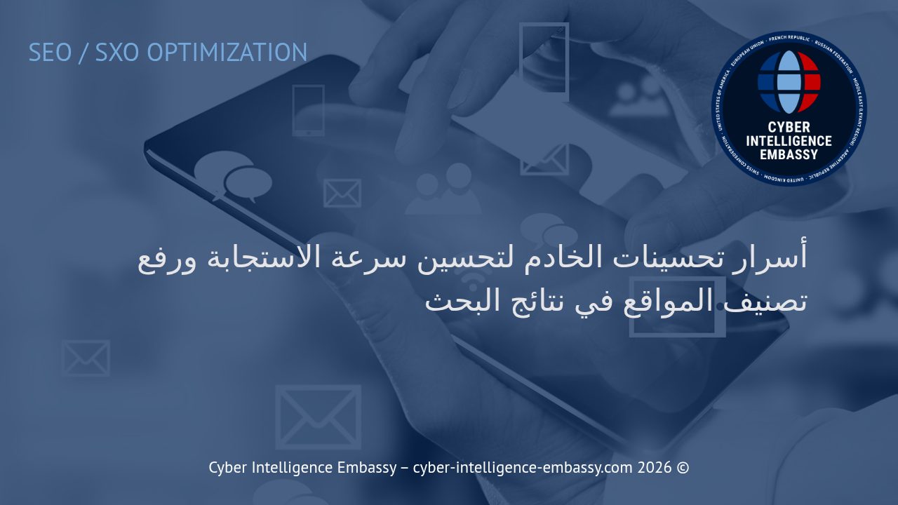 أسرار تحسينات الخادم لتحسين سرعة الاستجابة ورفع تصنيف المواقع في نتائج البحث