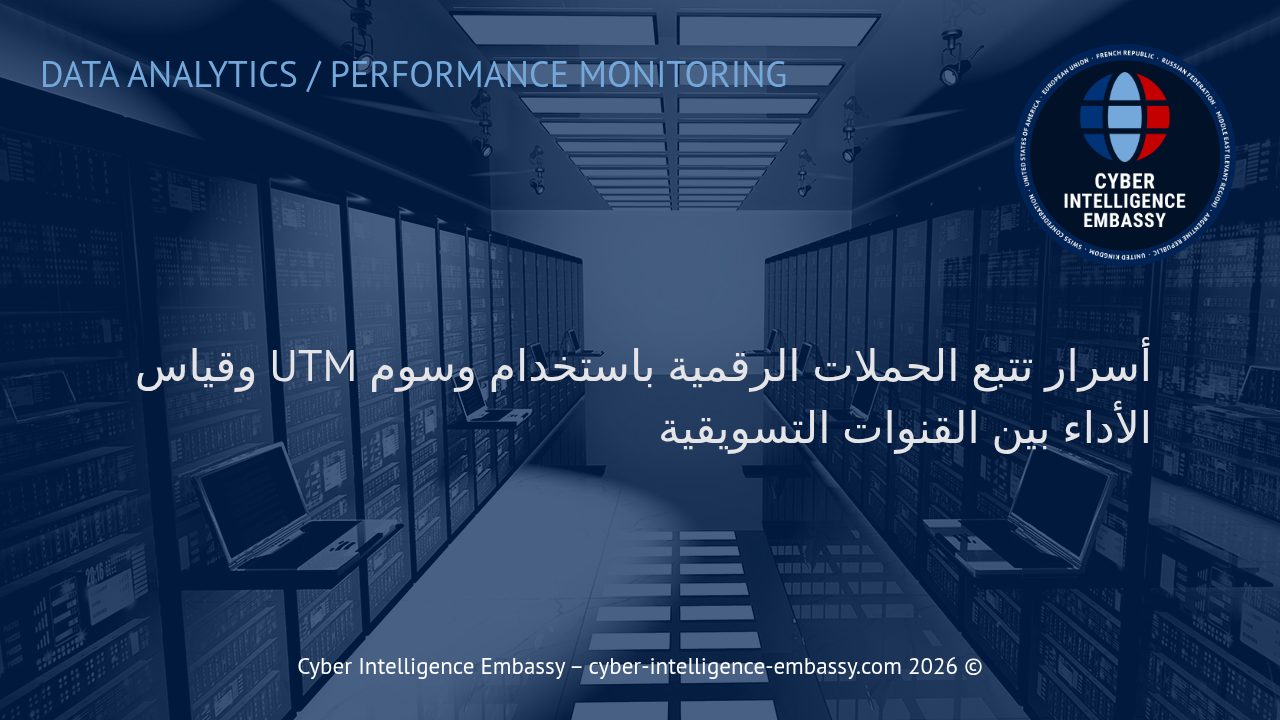 أسرار تتبع الحملات الرقمية باستخدام وسوم UTM وقياس الأداء بين القنوات التسويقية
