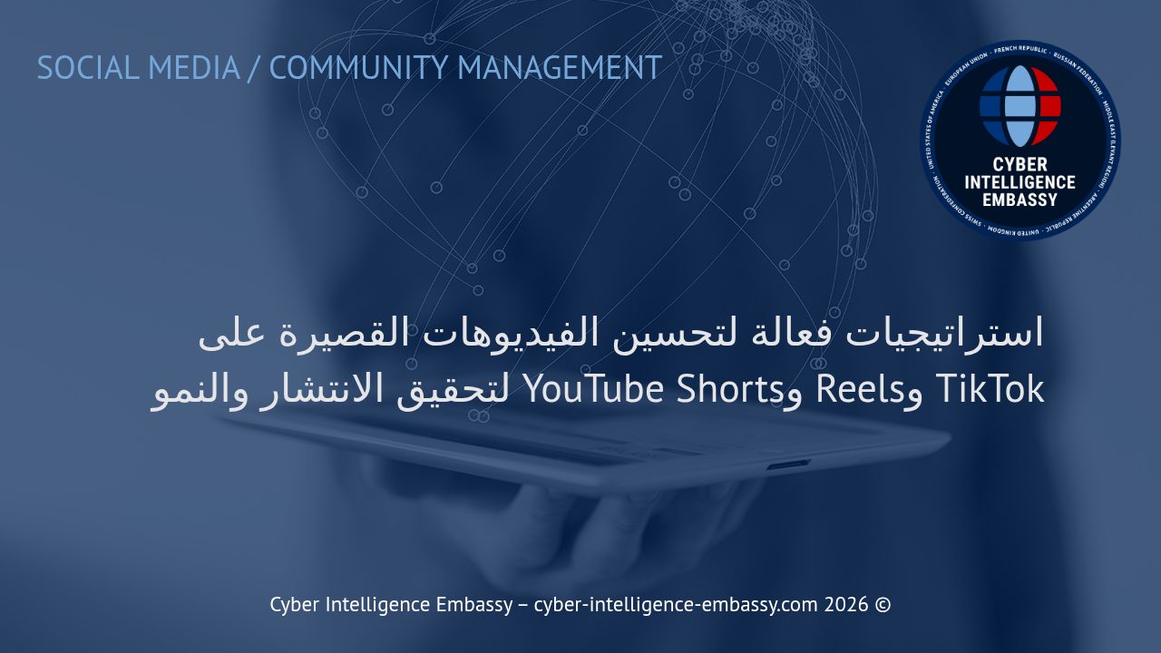 استراتيجيات فعالة لتحسين الفيديوهات القصيرة على TikTok وReels وYouTube Shorts لتحقيق الانتشار والنمو