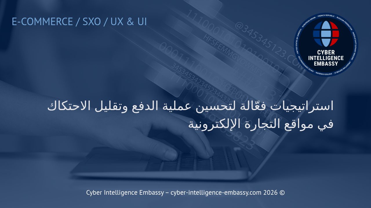 استراتيجيات فعّالة لتحسين عملية الدفع وتقليل الاحتكاك في مواقع التجارة الإلكترونية