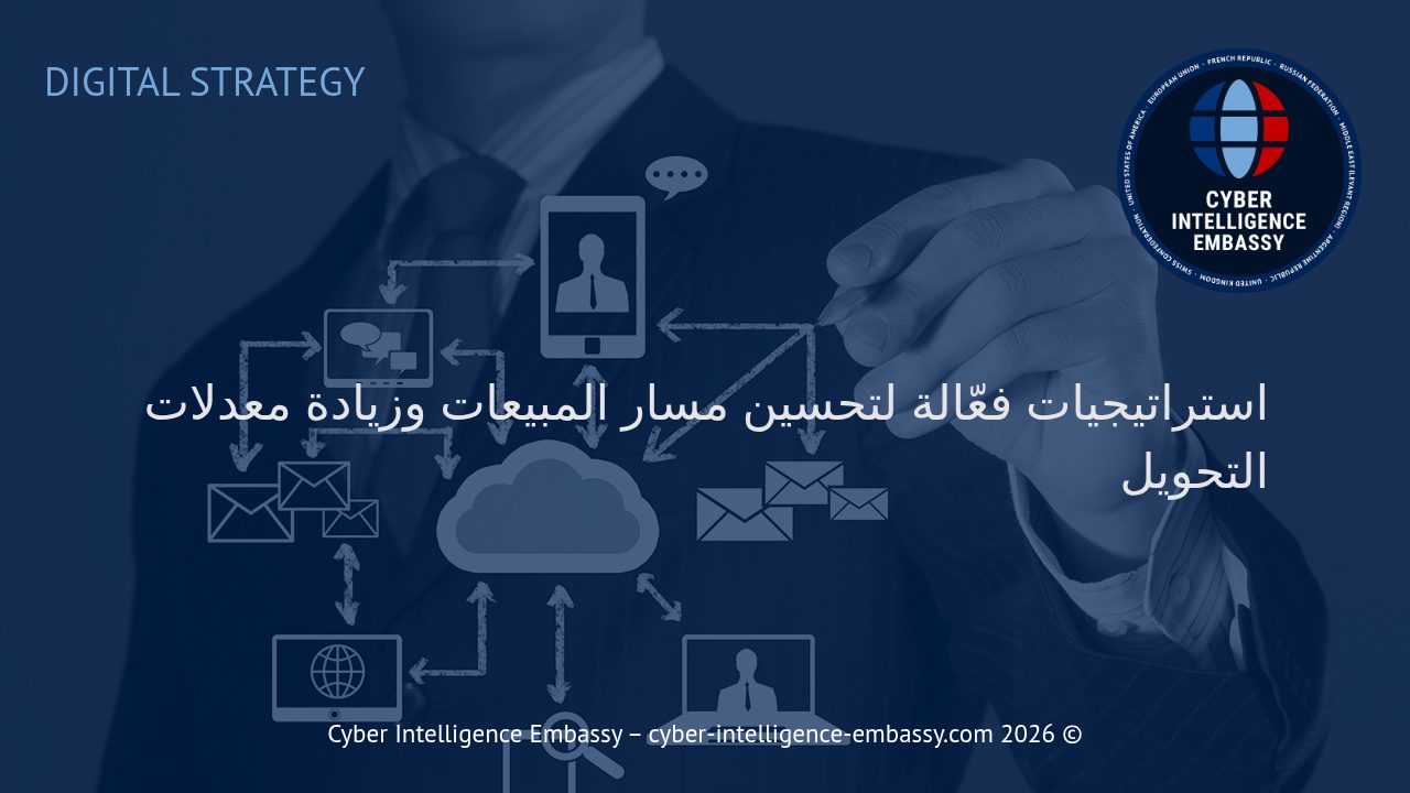استراتيجيات فعّالة لتحسين مسار المبيعات وزيادة معدلات التحويل