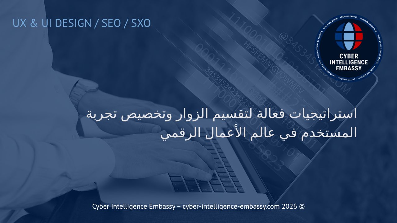 استراتيجيات فعالة لتقسيم الزوار وتخصيص تجربة المستخدم في عالم الأعمال الرقمي