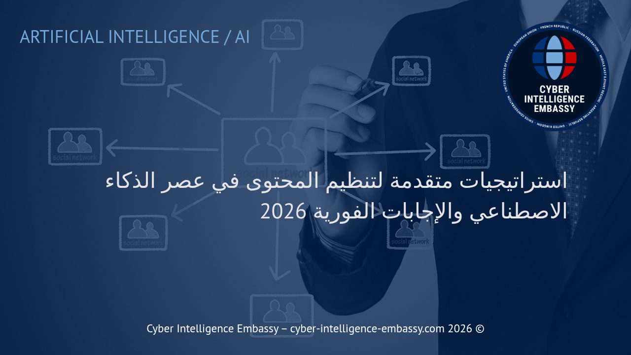 استراتيجيات متقدمة لتنظيم المحتوى في عصر الذكاء الاصطناعي والإجابات الفورية 2026