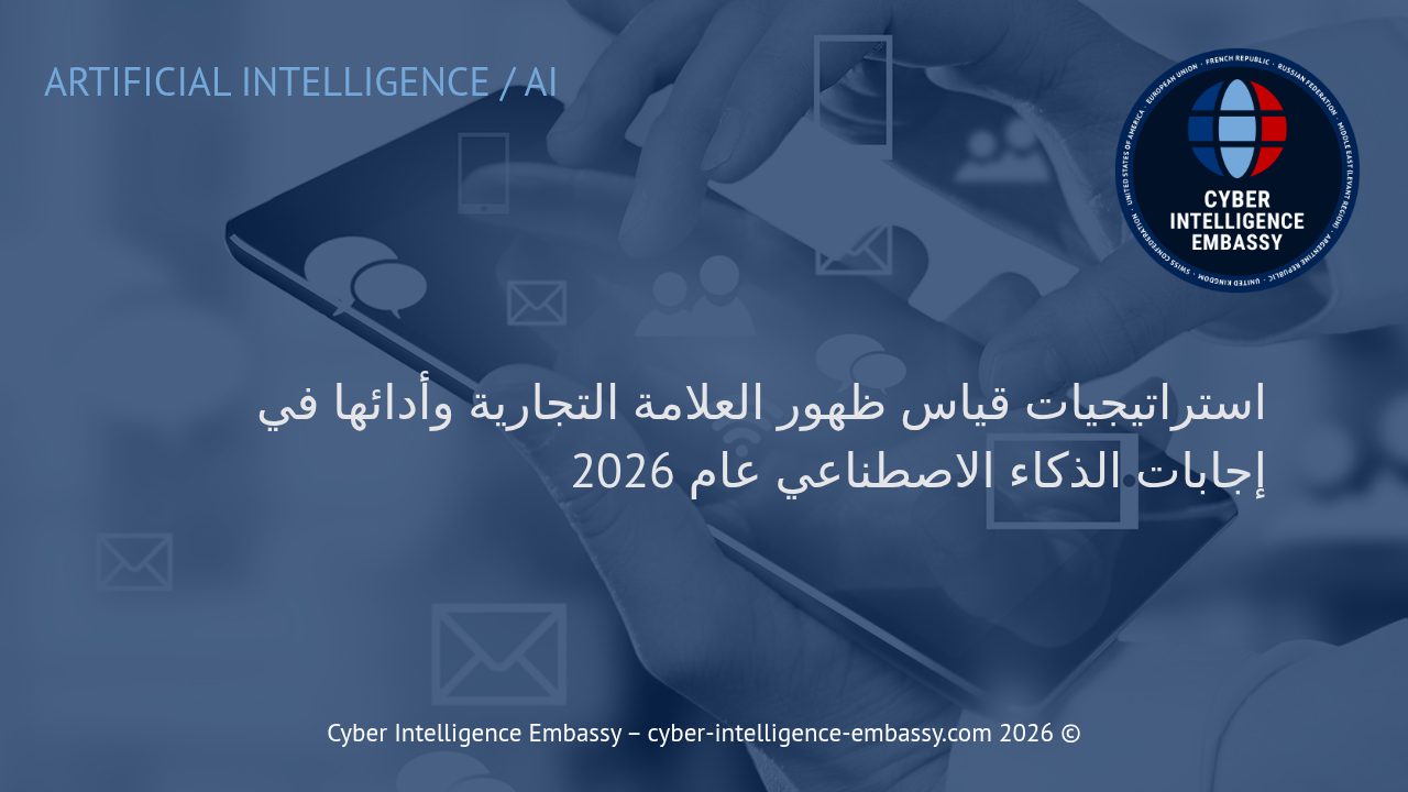 استراتيجيات قياس ظهور العلامة التجارية وأدائها في إجابات الذكاء الاصطناعي عام 2026