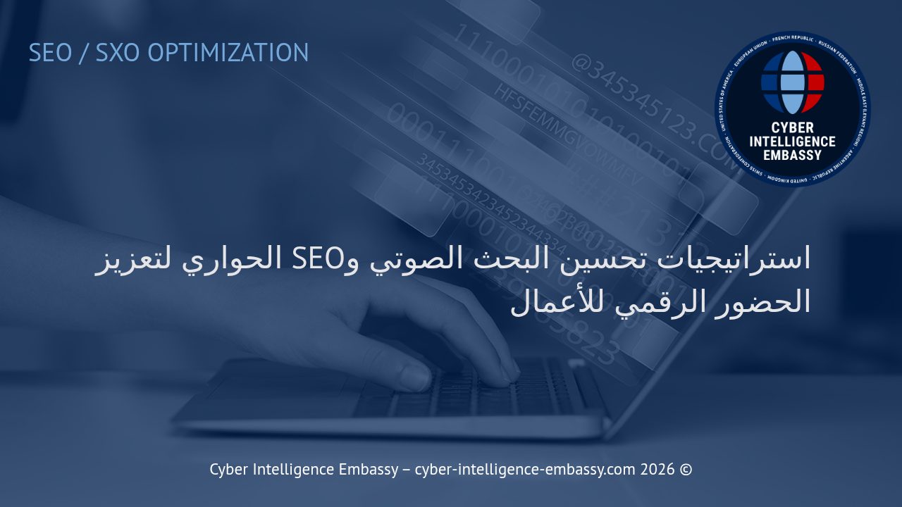 استراتيجيات تحسين البحث الصوتي وSEO الحواري لتعزيز الحضور الرقمي للأعمال