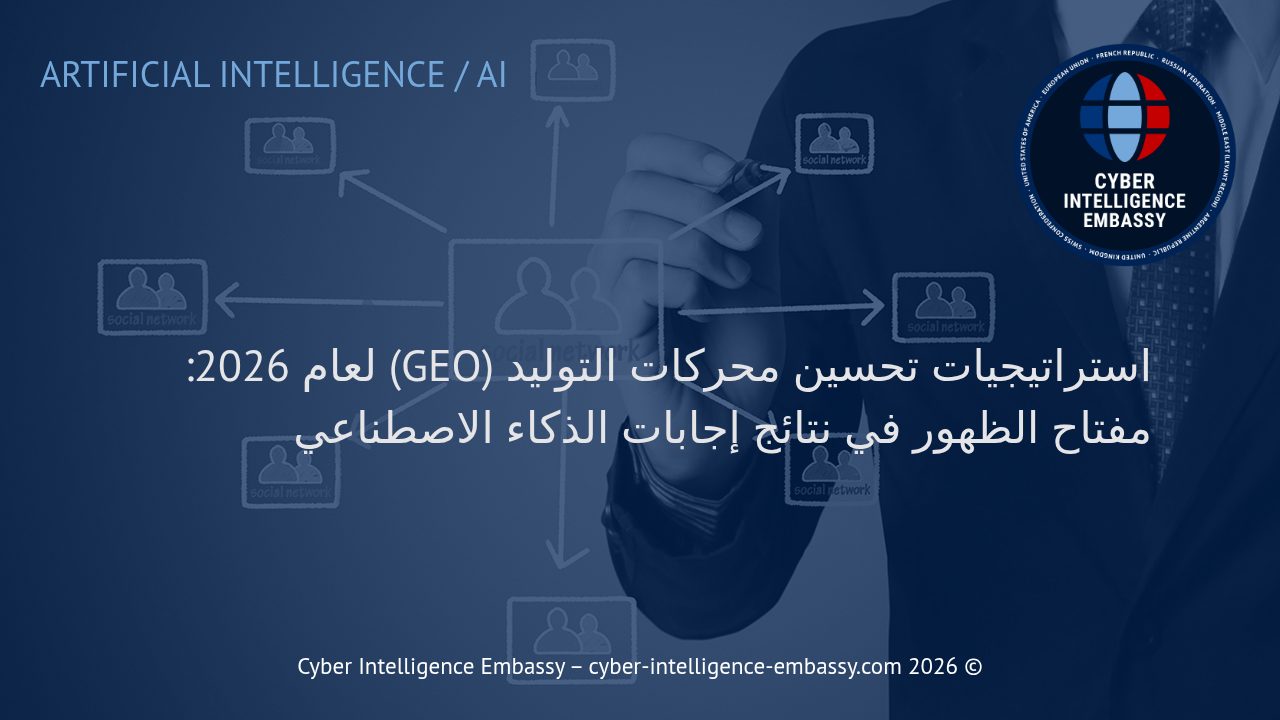 استراتيجيات تحسين محركات التوليد (GEO) لعام 2026: مفتاح الظهور في نتائج إجابات الذكاء الاصطناعي