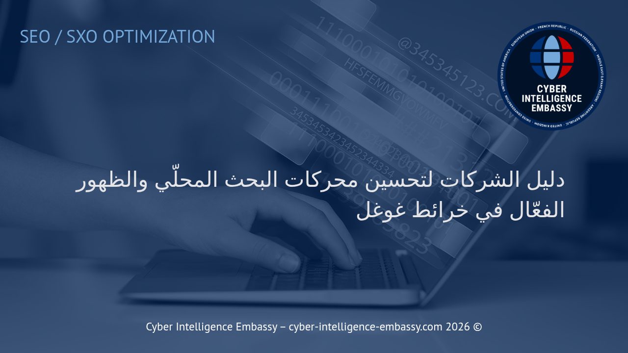دليل الشركات لتحسين محركات البحث المحلّي والظهور الفعّال في خرائط غوغل
