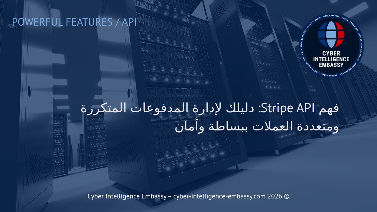 فهم Stripe API: دليلك لإدارة المدفوعات المتكررة ومتعددة العملات ببساطة وأمان