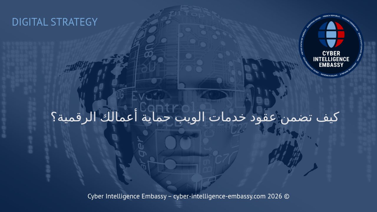 كيف تضمن عقود خدمات الويب حماية أعمالك الرقمية؟