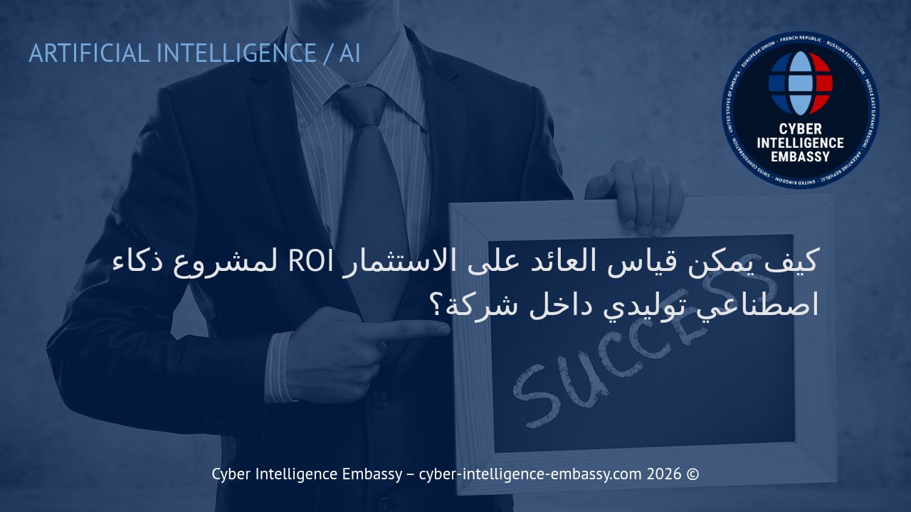 كيف يمكن قياس العائد على الاستثمار ROI لمشروع ذكاء اصطناعي توليدي داخل شركة؟