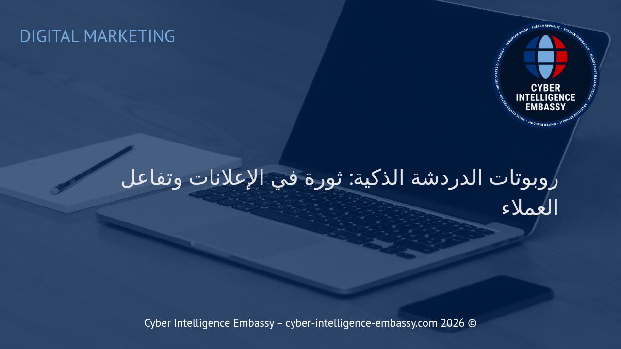 روبوتات الدردشة الذكية: ثورة في الإعلانات وتفاعل العملاء