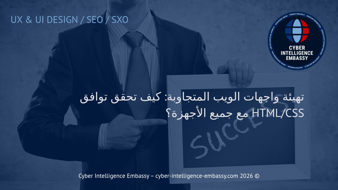 تهيئة واجهات الويب المتجاوبة: كيف تحقق توافق HTML/CSS مع جميع الأجهزة؟