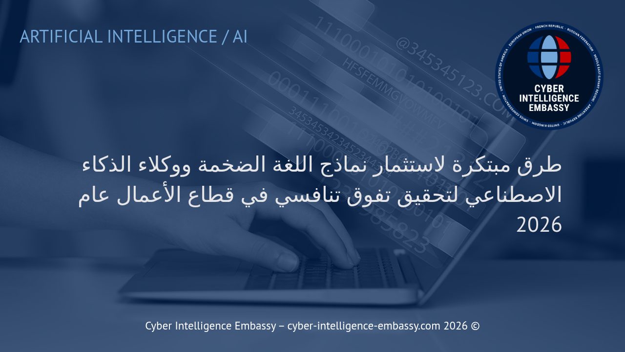 طرق مبتكرة لاستثمار نماذج اللغة الضخمة ووكلاء الذكاء الاصطناعي لتحقيق تفوق تنافسي في قطاع الأعمال عام 2026