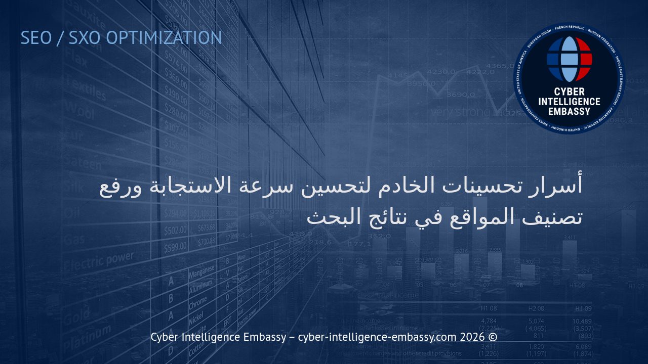 أسرار تحسينات الخادم لتحسين سرعة الاستجابة ورفع تصنيف المواقع في نتائج البحث