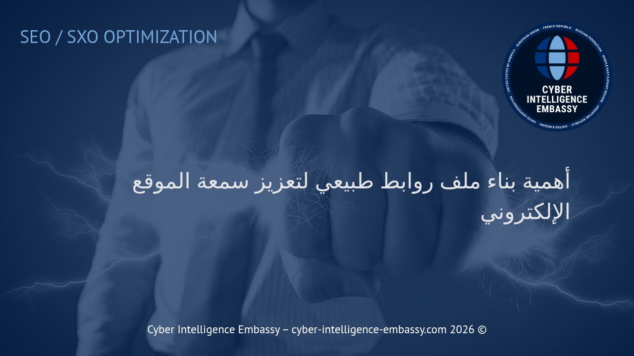 أهمية بناء ملف روابط طبيعي لتعزيز سمعة الموقع الإلكتروني