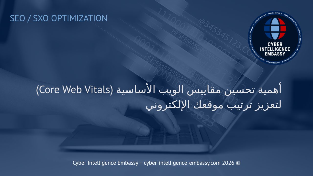 أهمية تحسين مقاييس الويب الأساسية (Core Web Vitals) لتعزيز ترتيب موقعك الإلكتروني