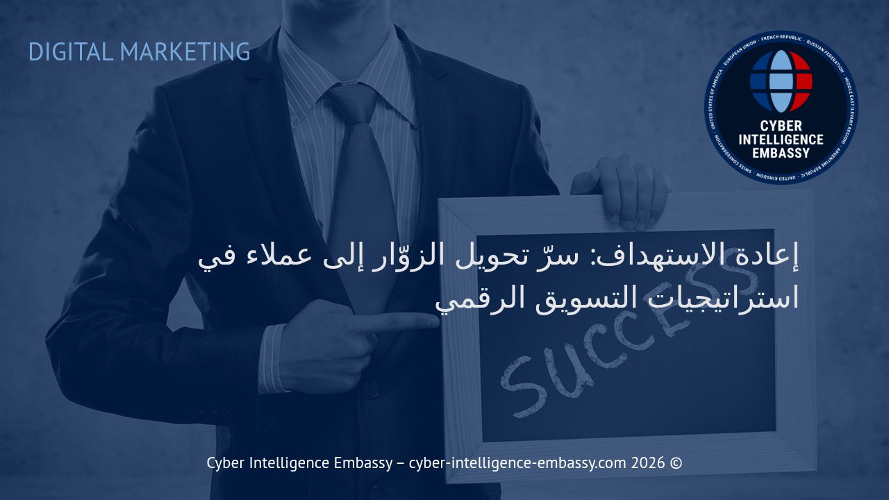 إعادة الاستهداف: سرّ تحويل الزوّار إلى عملاء في استراتيجيات التسويق الرقمي