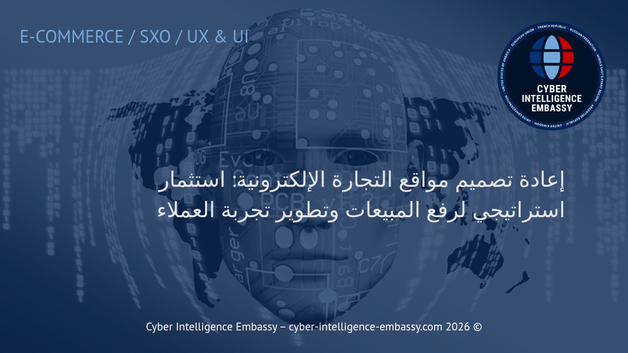 إعادة تصميم مواقع التجارة الإلكترونية: استثمار استراتيجي لرفع المبيعات وتطوير تجربة العملاء