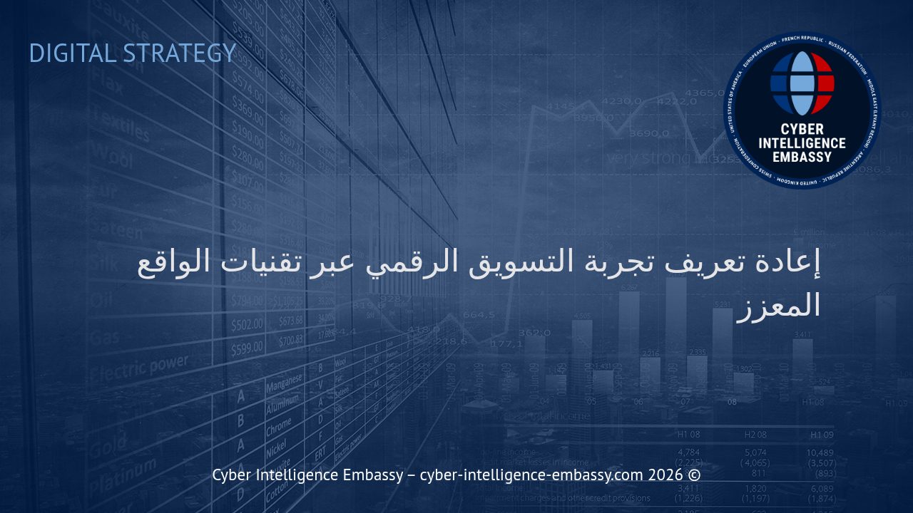 إعادة تعريف تجربة التسويق الرقمي عبر تقنيات الواقع المعزز