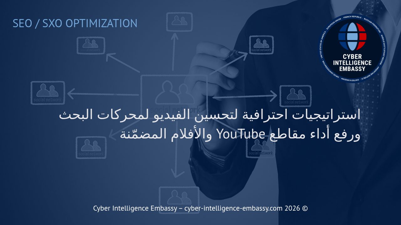 استراتيجيات احترافية لتحسين الفيديو لمحركات البحث ورفع أداء مقاطع YouTube والأفلام المضمّنة