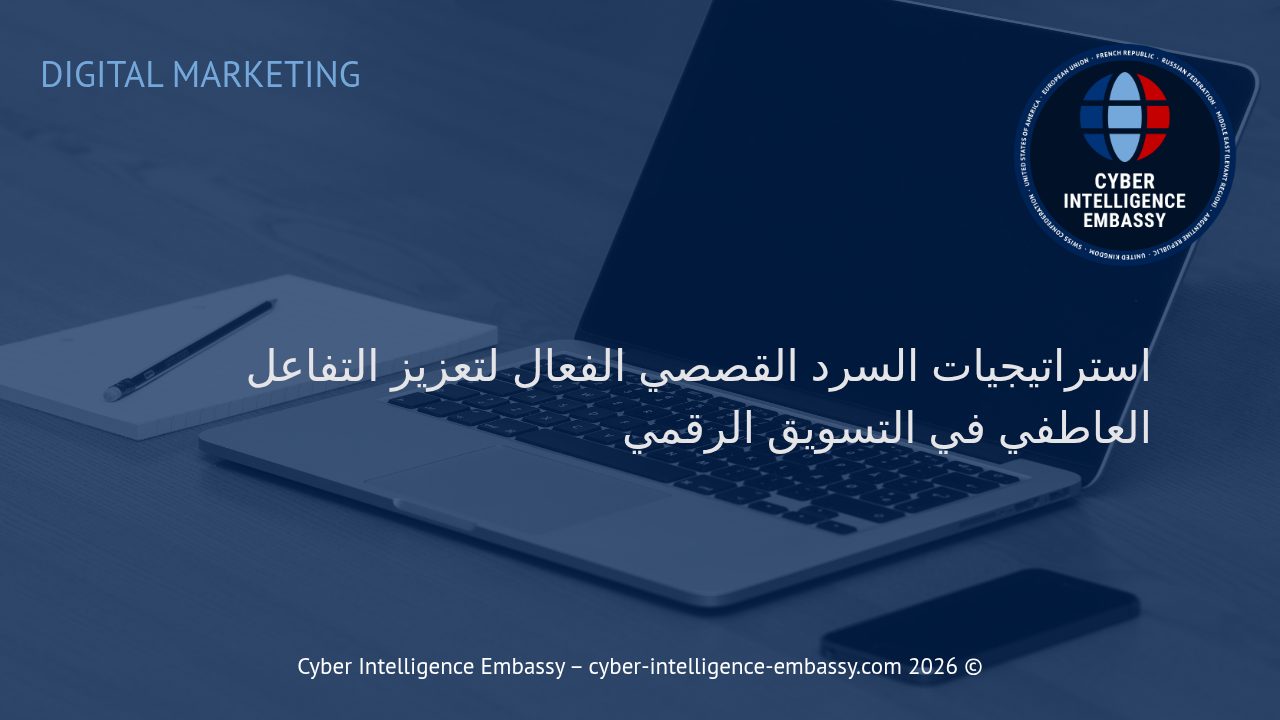 استراتيجيات السرد القصصي الفعال لتعزيز التفاعل العاطفي في التسويق الرقمي