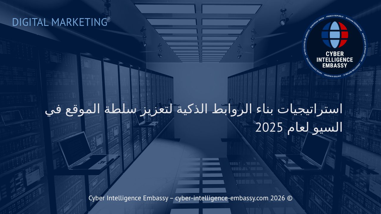 استراتيجيات بناء الروابط الذكية لتعزيز سلطة الموقع في السيو لعام 2025