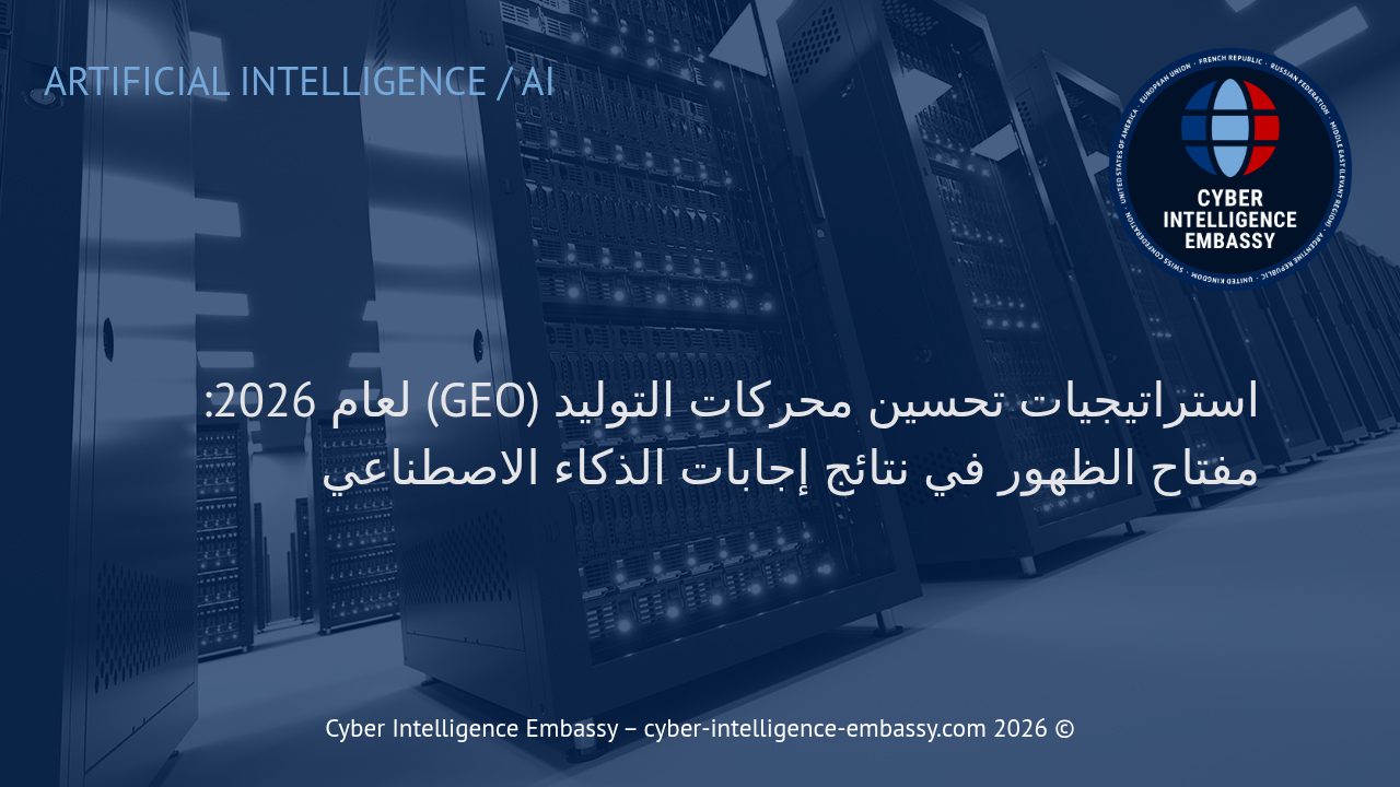 استراتيجيات تحسين محركات التوليد (GEO) لعام 2026: مفتاح الظهور في نتائج إجابات الذكاء الاصطناعي